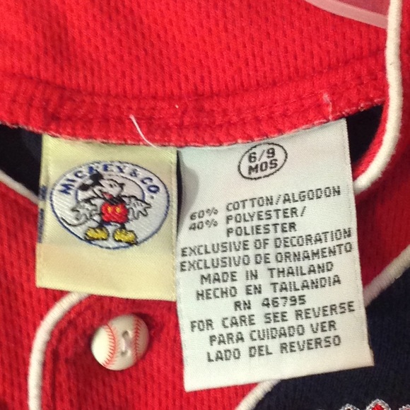 MICKEY & CO, 6-9 months, Mickey Mouse, Baseball top w/ free cap <--->(gift) - Picture 4 of 8